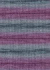 Merino 400 Lace Color von Lang Yarns 0080 AUBERGINE/GRAU
