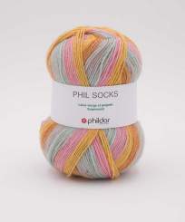 Phil Socks Multico von Phildar Nymphea