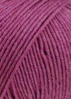 Merino 120 von Lang Yarns 0365 HIMBEERE MÉLANGE