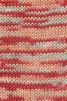 Cotone Color von Lang Yarns 0028 ROT LACHS BEIGE