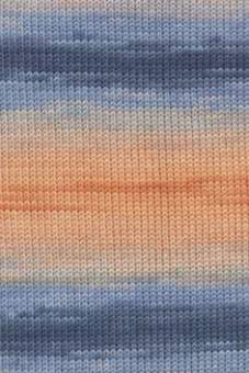 Merino+ Color von Lang Yarns 0034 JEANS/LACHS