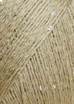 Merino Paillettes von Lang Yarns 0039 CAMEL