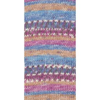 Step 6fach Irish Rainbow Color von Austermann 0715 Zwetschge