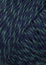 Jawoll von Lang Yarns 0059 NAVY/GRÜN MOULINÉ