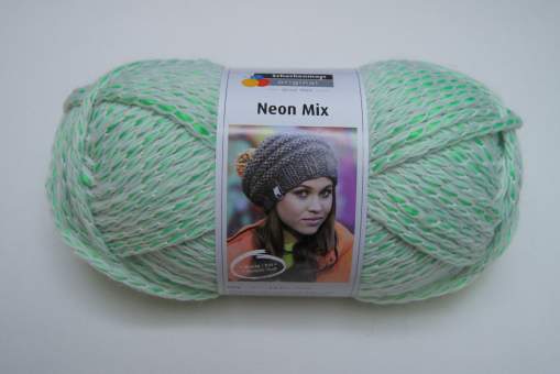 Neon Mix von Schachenmayr 170 weiß-grün