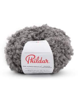 Phil Alpaga Boucle von Phildar Gris acier