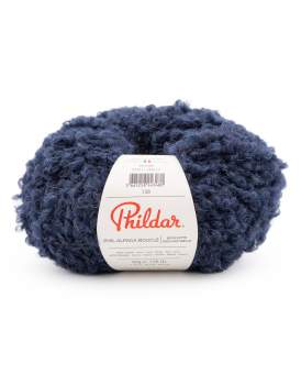 Phil Alpaga Boucle von Phildar Marine