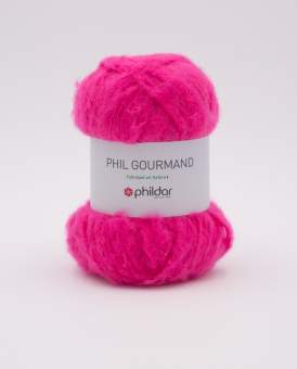 Phil Gourmand von Phildar Fuchsia