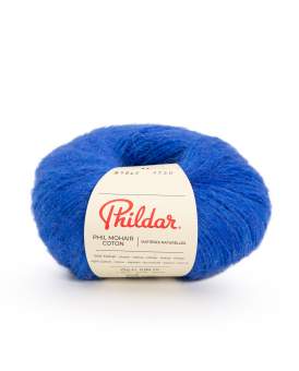 Phil Mohair Coton Outremer