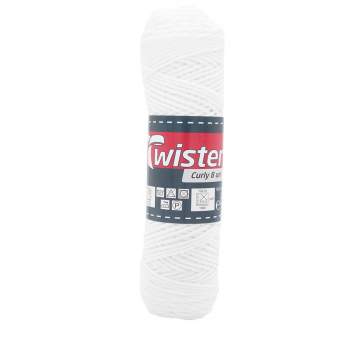 Curly 8 Uni von Twister 10 weiß