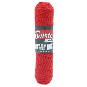 Curly 8 Uni von Twister 35 rot